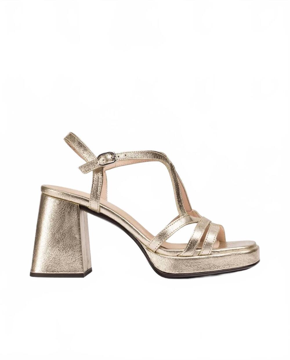 NEW WONDERS women's isis sandal in platino